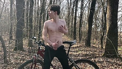 Pretty Teengaer And Tight Trip By Bicycle ! 1 - Trip. Two - Love Juice ! /monstrous 10-pounder