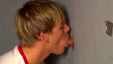 Sexy Youngster Is Sucking A Huge Dick In The Local G