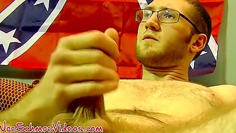 Straight Dude Jerks Off Before His Dick Gets Sucked