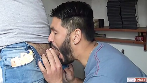 Inked Latino Hottie Gets His Big Booty Fucked Hard