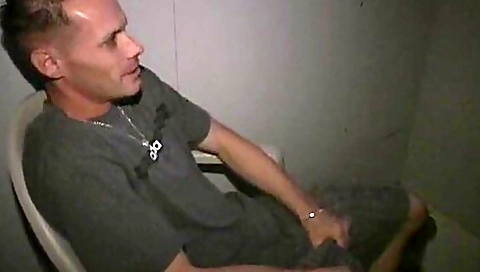 Tattoo Loser Sucking Dicks In Strange Glory Hole On Lunch Break Semen Swallowing Random Gayness